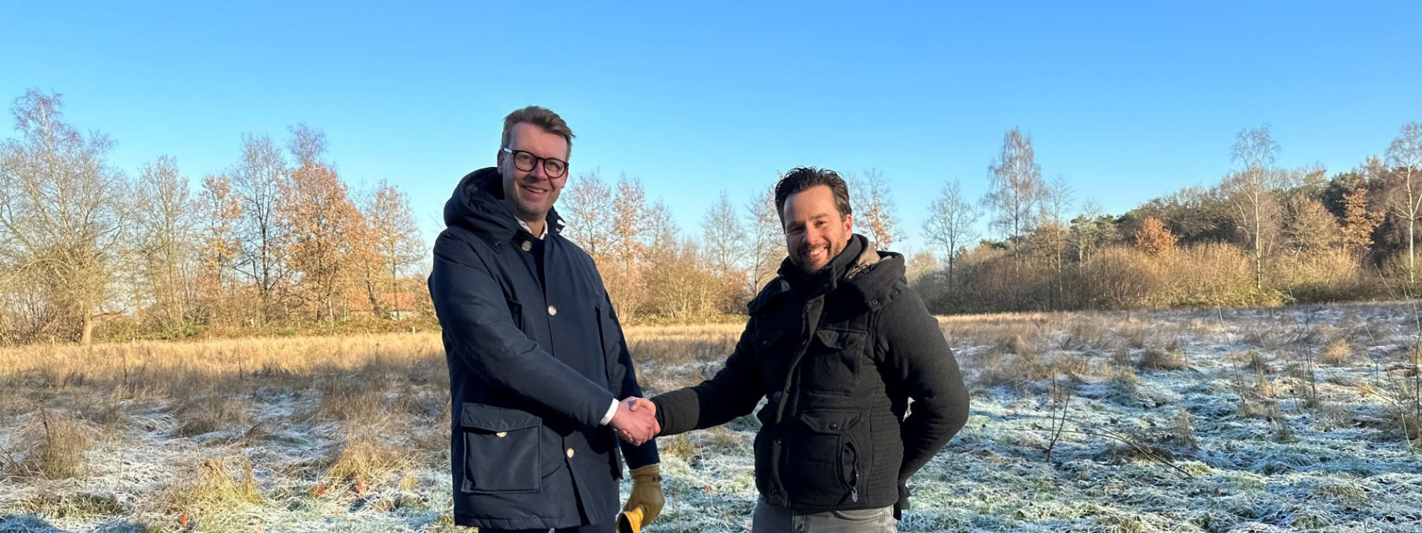 Dieter Klein Nagelvoort links en Bart Portzgen