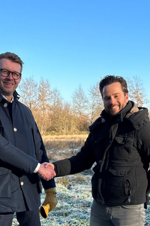 Dieter Klein Nagelvoort links en Bart Portzgen