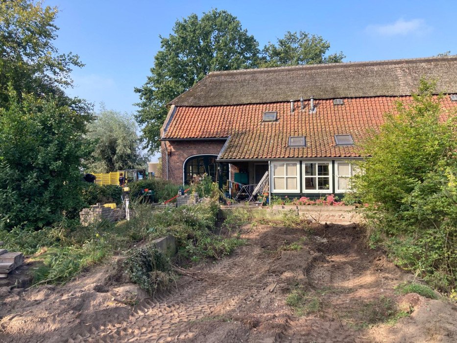 Gestart met herinrichting erf Antoniushoeve