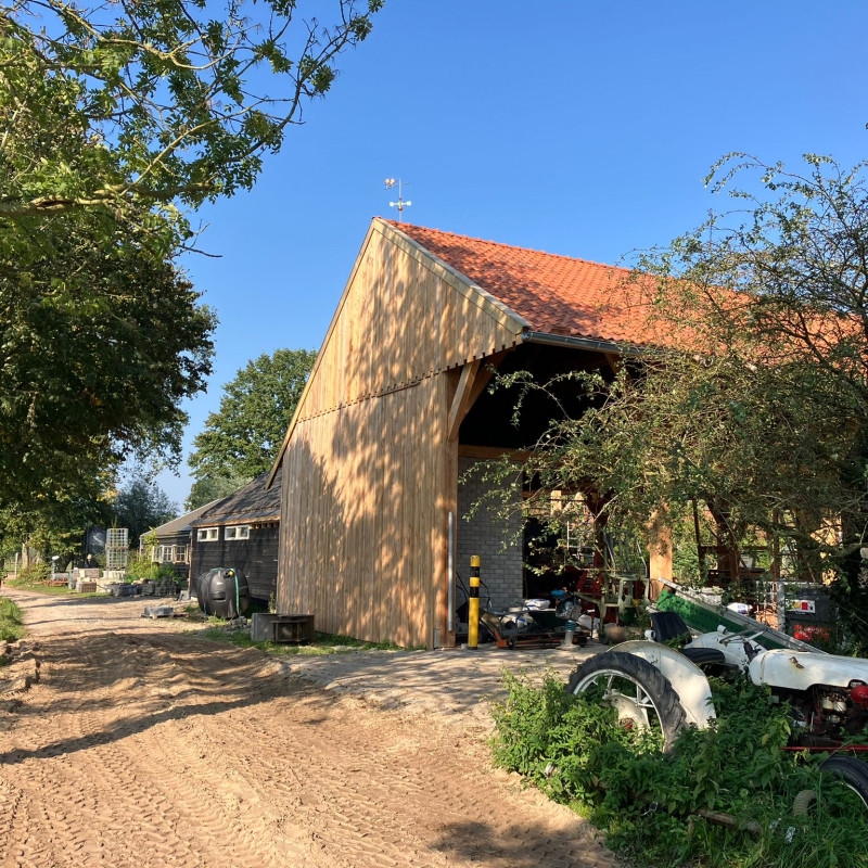 Nieuwbouw tuinderij Antoniushoeve vordert