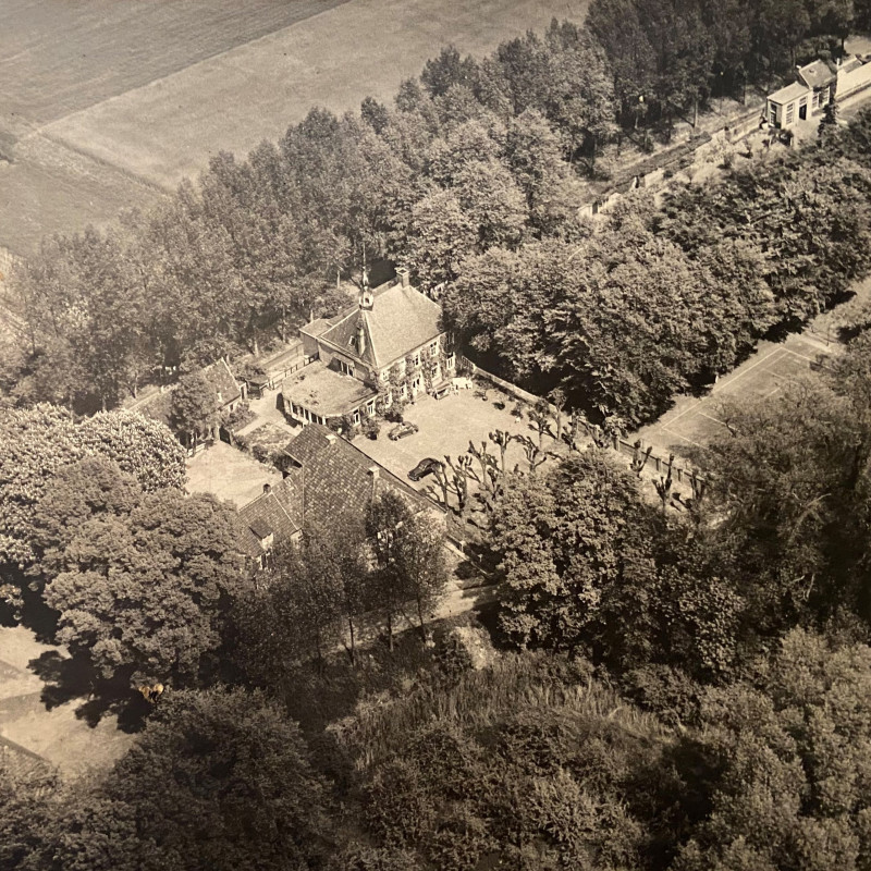 historische luchtfoto haanwijk