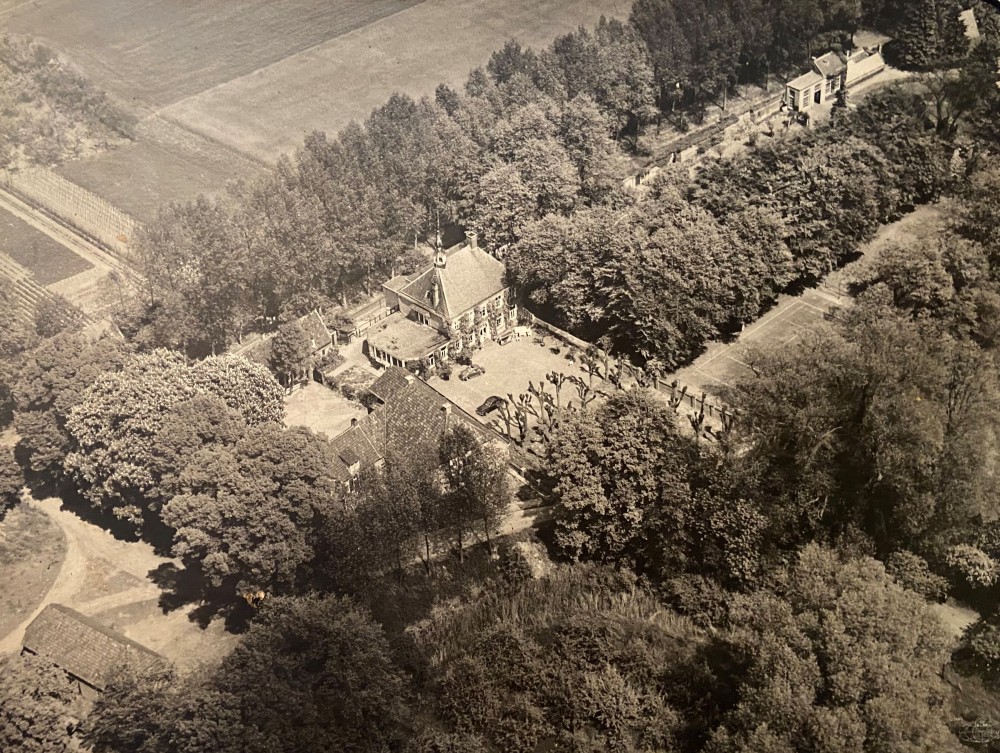 historische luchtfoto haanwijk