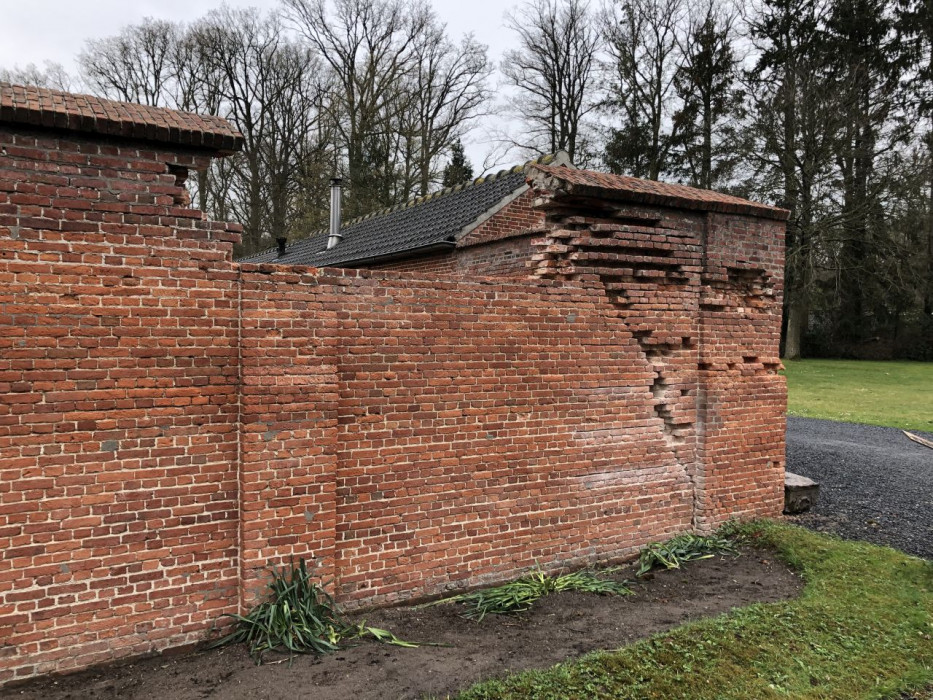 restauratie tuinmuur