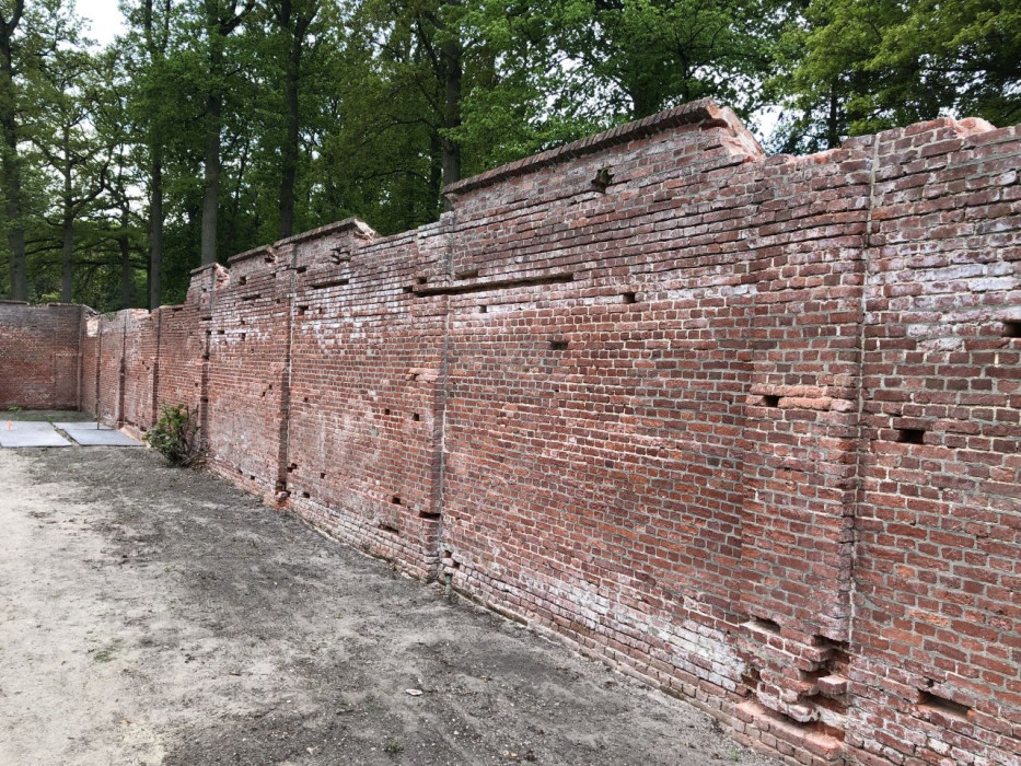 restauratie tuinmuur