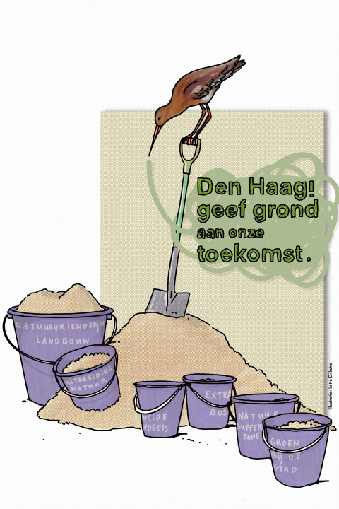 Illustratie grondoproep