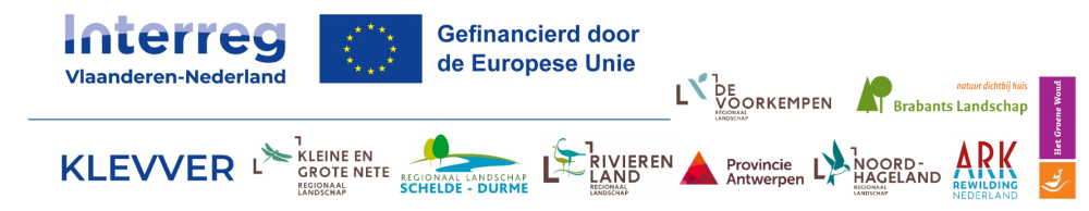 logo's van alle partners in het project KLEVVER