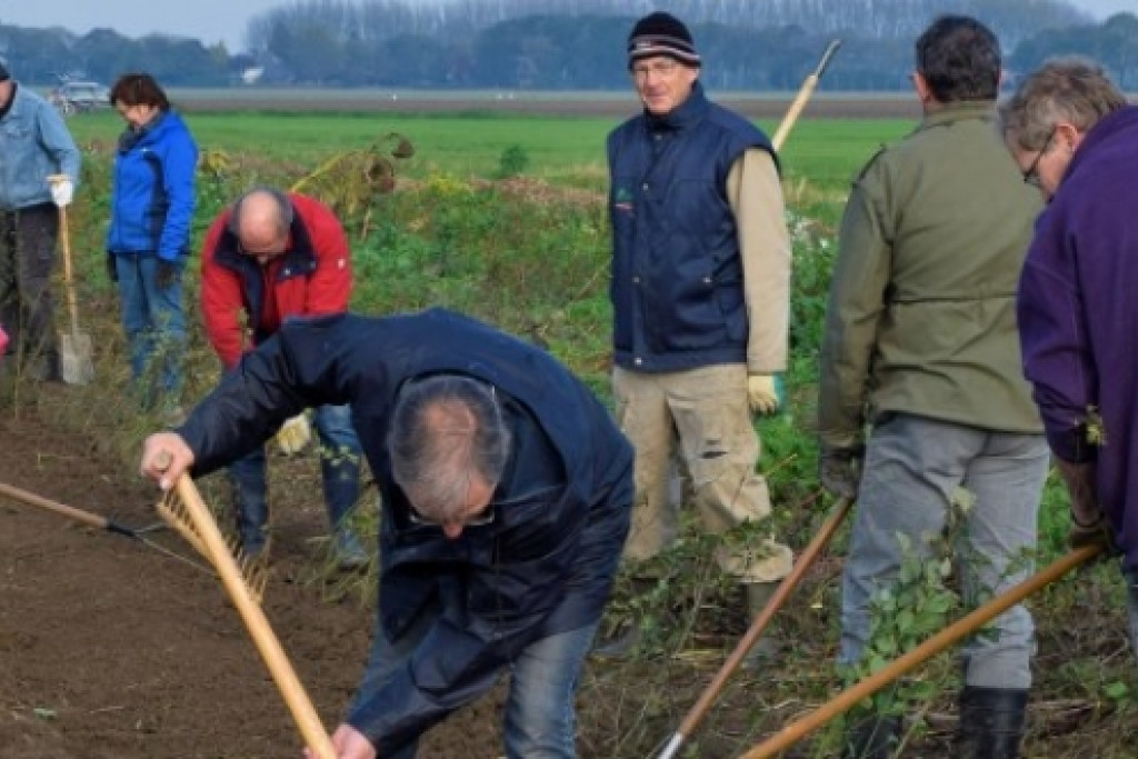Samenwerking diverse partijen tijdens Natuurwerkdag rond project Partridge
