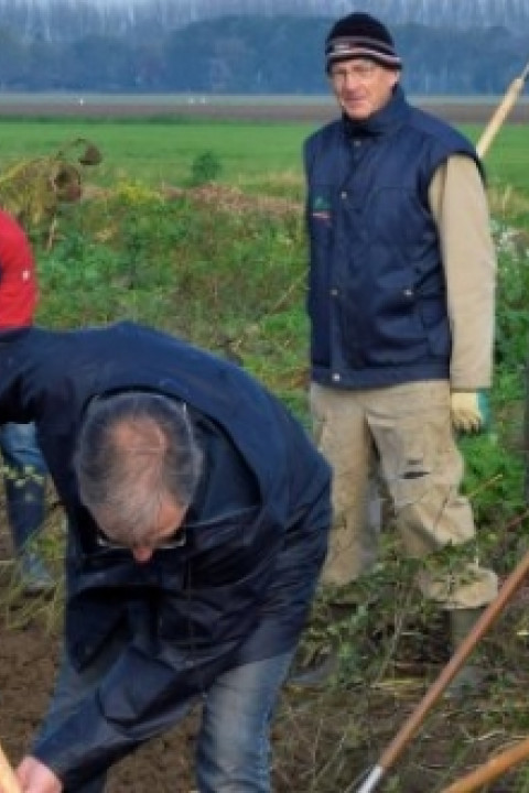 Samenwerking diverse partijen tijdens Natuurwerkdag rond project Partridge