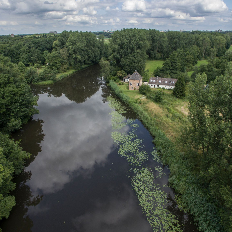 Het vaantje bij de Dommel