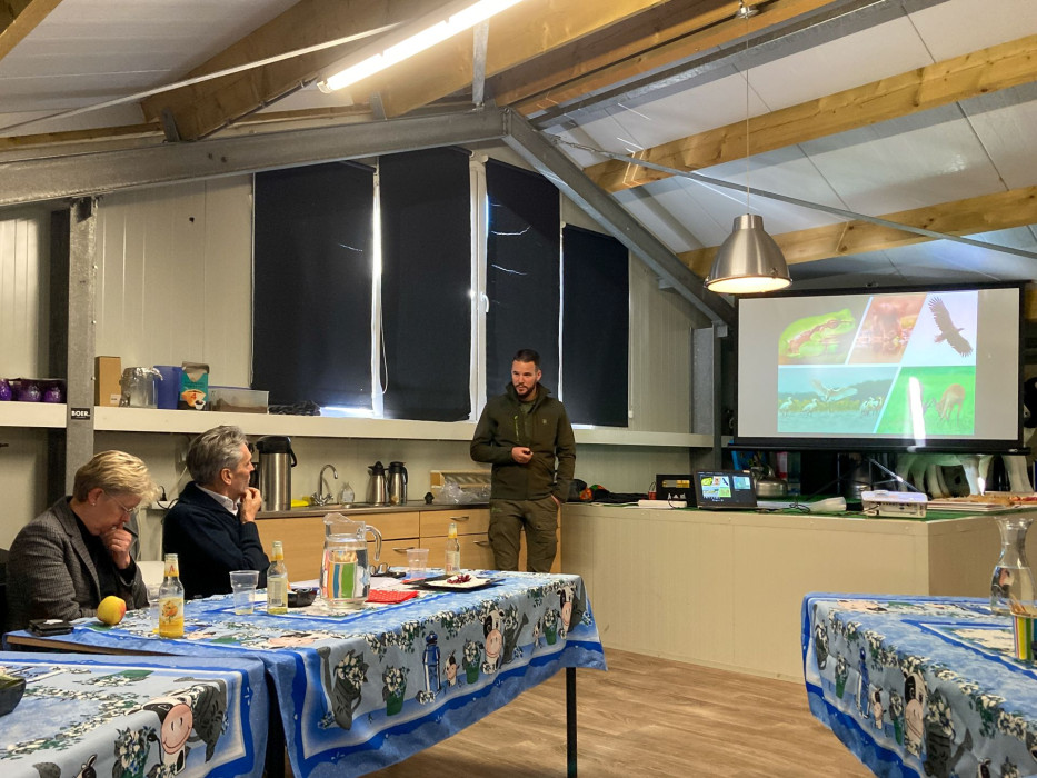 Erik de Jonge geeft presentatie - BP