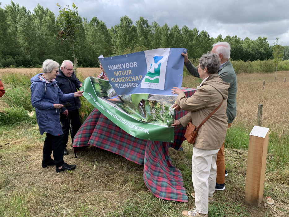 Onthulling kunstwerk Scheeken voor RJ Benthem 2