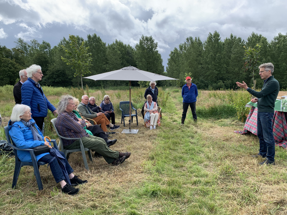 Onthulling kunstwerk Scheeken voor RJ Benthem