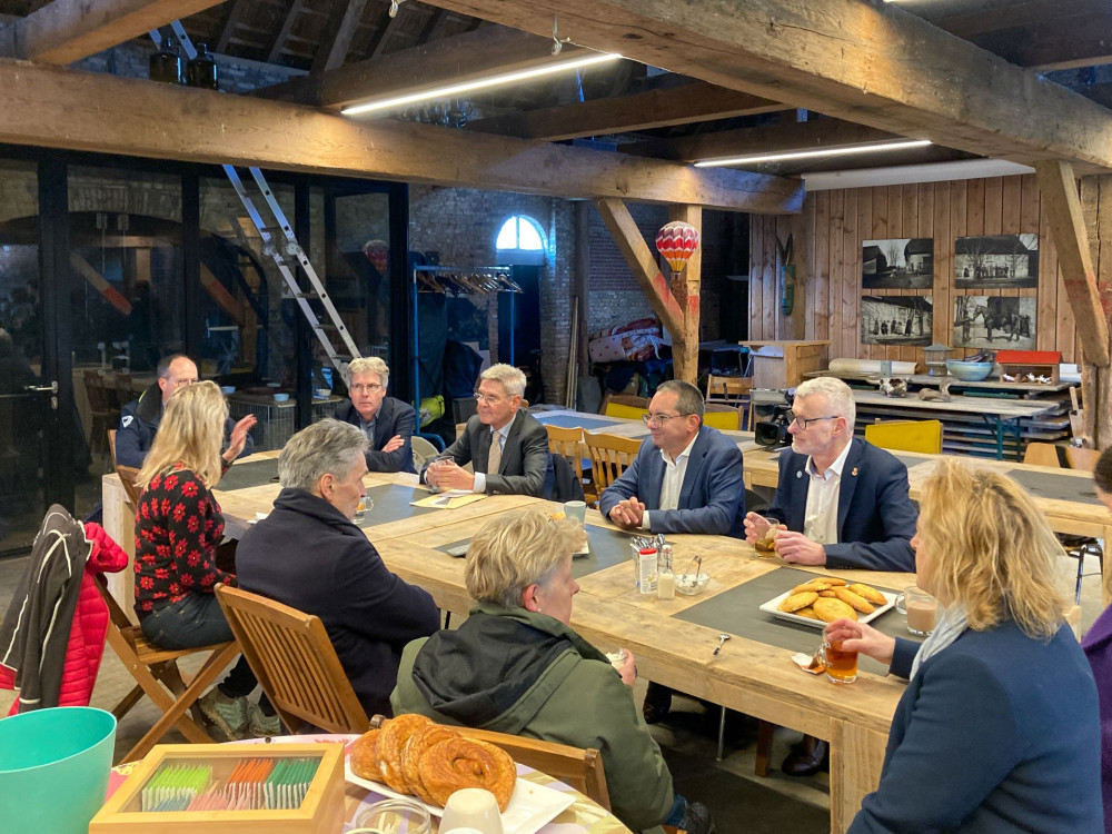 Werkbezoek minister president aan Brab Wal 1