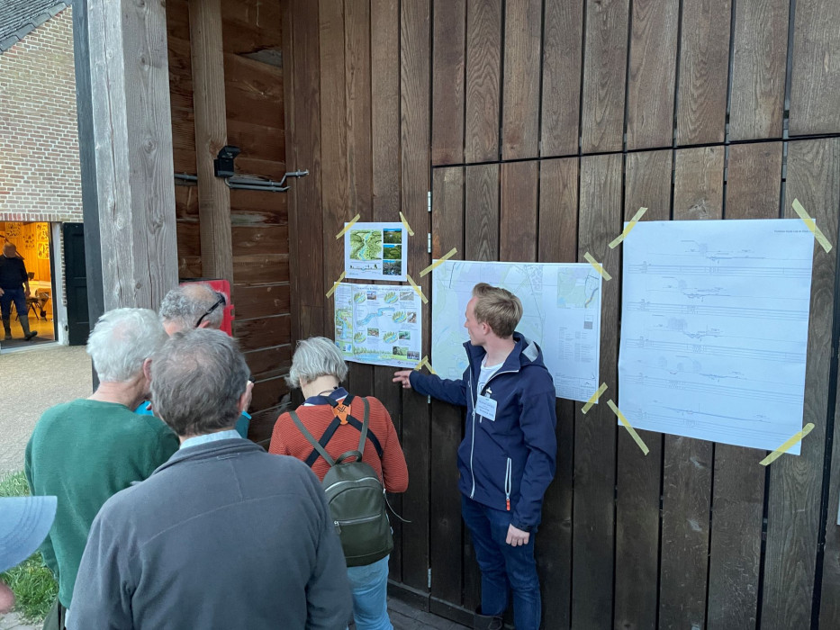 Veldexcursie hydrologische maatregelen Regte Heide Riels Laag 4