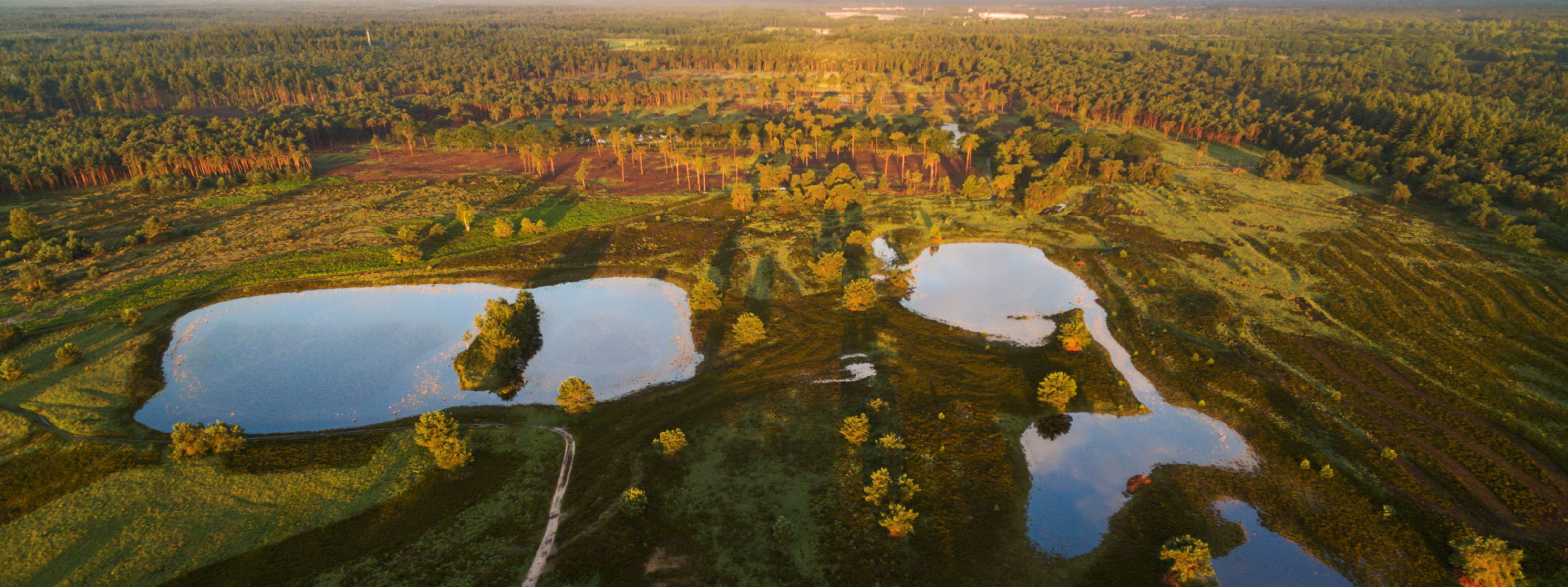 Luchtfoto Spinsterberg - De Groote Heide