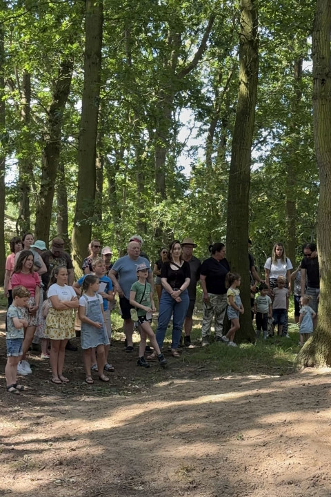 Onthulling nieuwe waterpomp Klauterwoud uitsnede