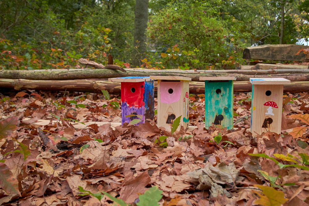 vogelhuisjes