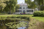 De achterzijde van Villa Mattemburgh