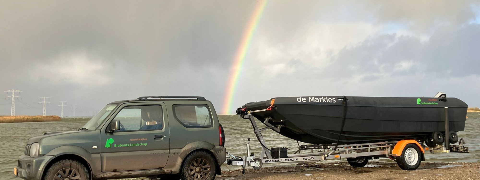 Elektrische boot Markiezaat - fotograaf Brabants Landschap