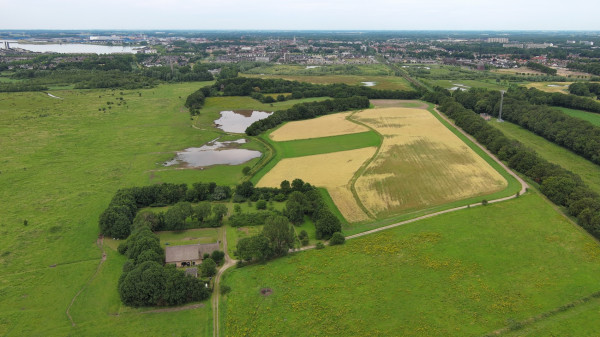 Luchtfoto Hoeve Hildernisse - Fotografie: Erik de Jonge