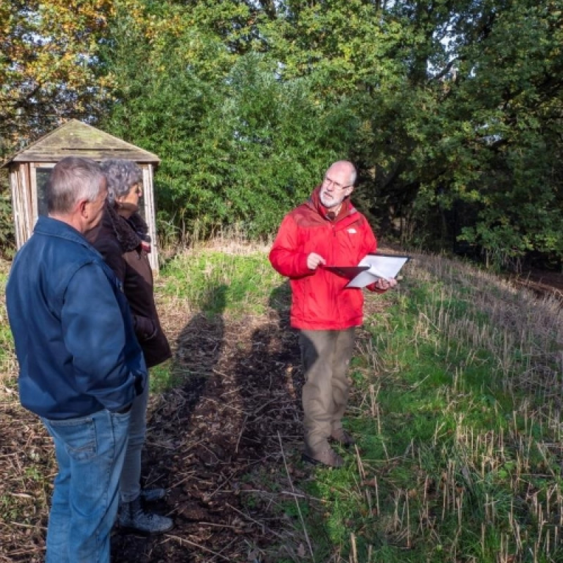 Erfscanner in actie