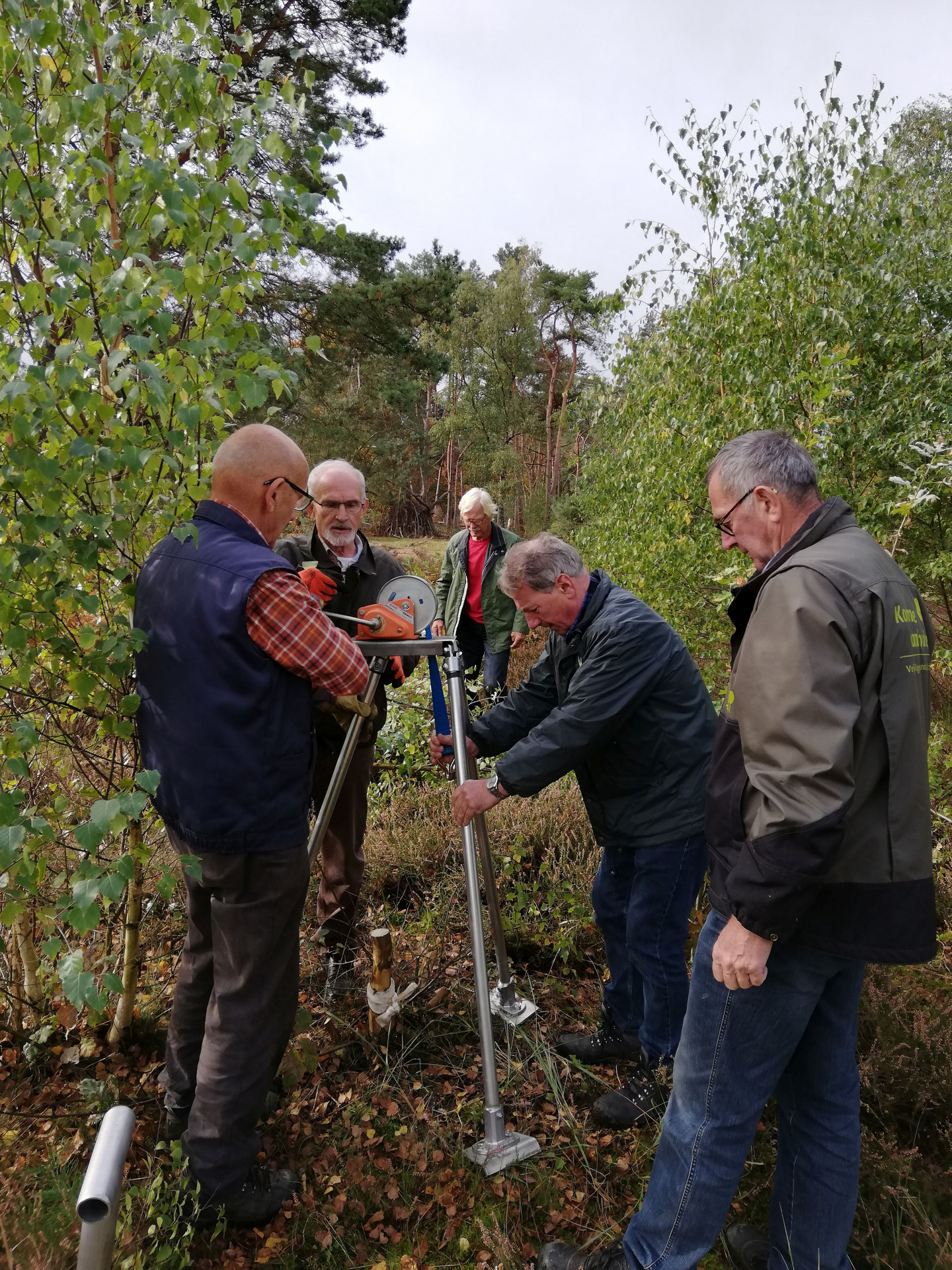 Cursus stronkentrekker 16 10 2019 2